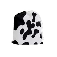 Cow Pattern Drawstring Pouch (large) by Ket1n9