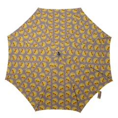 Yellow Mushroom Pattern Hook Handle Umbrellas (large) by Ket1n9