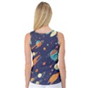 Space Galaxy Planet Universe Stars Night Fantasy Women s Basketball Tank Top View2