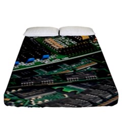 Computer Ram Tech - Fitted Sheet (king Size) by Hannah976