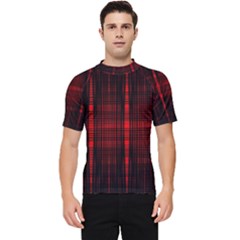 Black And Red Backgrounds Men s Short Sleeve Rash Guard by Hannah976