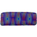 Red Blue Bee Hive Pattern Full Print Rope Handle Tote (Large) View3