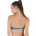 Dancing Bears Grateful Dead Twist Bandeau Bikini Top View2