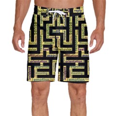 Mindset Stimulus Response Emotion Men s Beach Shorts by Paksenen