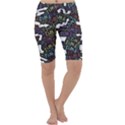 Mental Emojis Emoticons Icons Cropped Leggings  View1