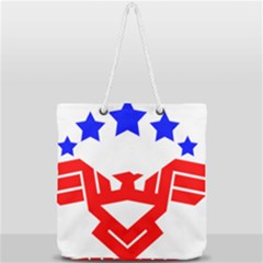 Eagle Star Full Print Rope Handle Tote (large) by Bedest