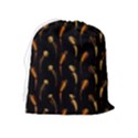 Abstract Art Pattern Warm Colors Drawstring Pouch (XL) View2