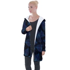 Leaves Nature Longline Hooded Cardigan by Cendanart