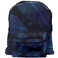 Leaves Nature Giant Full Print Backpack by Cendanart
