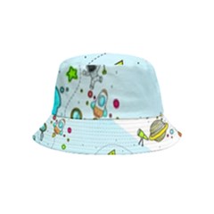 Astronaut Spaceship Bucket Hat (kids) by Bedest