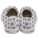 Insects Icons Square Seamless Pattern Men s Low Top Canvas Sneakers View4