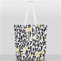 Letters Pattern Full Print Rope Handle Tote (Small) View2