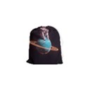 Stuck On Saturn Astronaut Planet Space Drawstring Pouch (XS) View1
