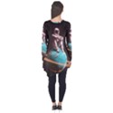 Stuck On Saturn Astronaut Planet Space Long Sleeve Tunic  View2