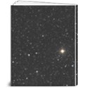 Sky Black Star Night Space Edge Super Dark Universe 8  x 10  Softcover Notebook View2