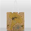 Vintage Map Of The World Continent Full Print Rope Handle Tote (Large) View1