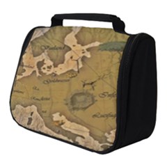 Map Geography Travel Global Full Print Travel Pouch (small) by Proyonanggan