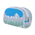 Snowman Orest Snowflakes Make Up Case (Small) View2