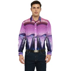 Headphones Sound Audio Music Radio Men s Long Sleeve  Shirt by Hannah976