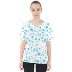 Cartoon-stars-pictures-basemap-ae0c014bb4b03de3e34b4954f53b07a1 V-neck Dolman Drape Top by saad11