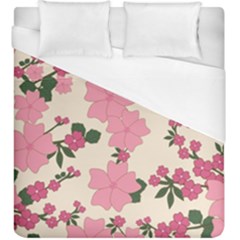 Floral Vintage Flowers Duvet Cover (king Size) by Dutashop