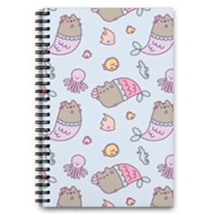Pusheen Cat Cute 5 5  X 8 5  Notebook by Grandong