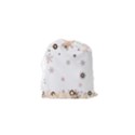 Golden-snowflake Drawstring Pouch (XS) View2