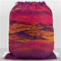 Time Wind Polishpattern Architecture Building City Cityscape Nature Pop-art Pop Surrealism  Retrowave Drawstring Bag (Large) View1