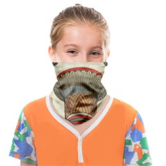 Egyptian Architecture Column Face Covering Bandana (kids) by Proyonanggan