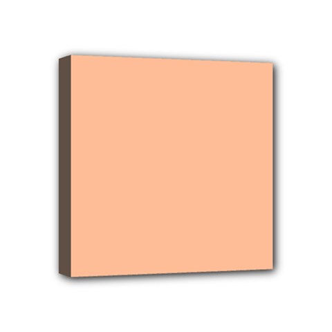 Peach Fuzz 2024 Mini Canvas 4  X 4  (stretched) by dressshop