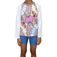 Imfd Trx Kids  Long Sleeve Swimwear by imanmulyana