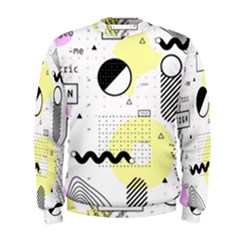 Graphic Design Geometric Background Men s Sweatshirt by Grandong