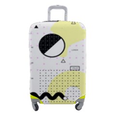Graphic Design Geometric Background Luggage Cover (small) by Grandong