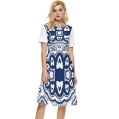 Imfd Dgb 1 Button Top Knee Length Dress by imanmulyana