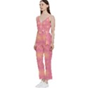Fuzzy Peach Aurora Pink Stars V-Neck Camisole Jumpsuit View2