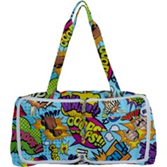 Graffiti Word Seamless Pattern Multi Function Bag by Bedest