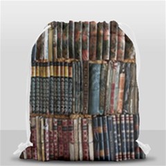 Abstract Colorful Texture Drawstring Bag (small) by Bedest