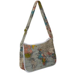 Iceland Aurora Borealis Zip Up Shoulder Bag by Proyonanggan