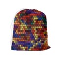Pattern Dots Wallpaper Seamless Pattern Drawstring Pouch (XL) View2