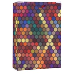 Hexagon Honeycomb Pattern Design Playing Cards Single Design (rectangle) With Custom Box by Ndabl3x