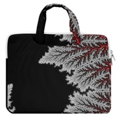 Planet Psychedelic Art Psicodelia Macbook Pro 13  Double Pocket Laptop Bag by Bedest