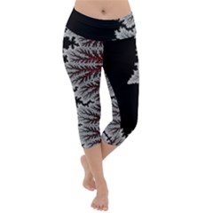 Astrology Surreal Surrealism Trippy Visual Art Lightweight Velour Capri Yoga Leggings by Bedest