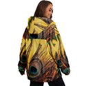 Japan Art Artwork Asia Drawing Lake Landscape Mountain Nature Oriental Women s Ski and Snowboard Jacket View4