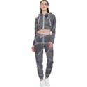 Authentic Aboriginal Art - Farm Lands 4 Cropped Zip Up Lounge Set View1