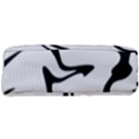 Black And White Swirl Background Full Print Rope Handle Tote (Large) View3