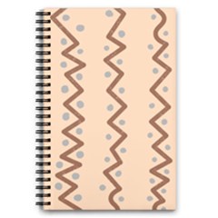 Print Pattern Minimal Tribal 5 5  X 8 5  Notebook by Cemarart
