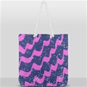 Texture Watercolour Liquify Full Print Rope Handle Tote (Large) View1