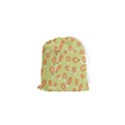 Pattern Leaves Print Background Drawstring Pouch (XS) View1