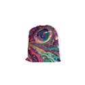 Human Eye Pattern Drawstring Pouch (XS) View1