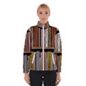 Book Nook Books Bookshelves Comfortable Cozy Literature Library Study Reading Reader Reading Nook Ro Women s Bomber Jacket View1